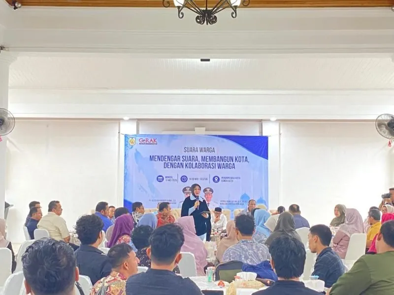 Wali Kota Banda Aceh Tampung Aspirasi Warga Melalui Forum Suara Warga