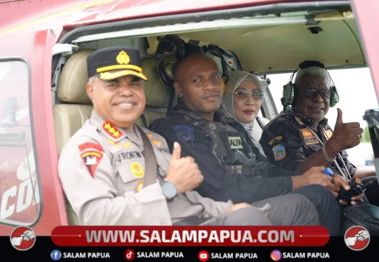 Bupati Mimika Tinjau Masyarakat Kamoro Terkait Konflik Tapal Batas