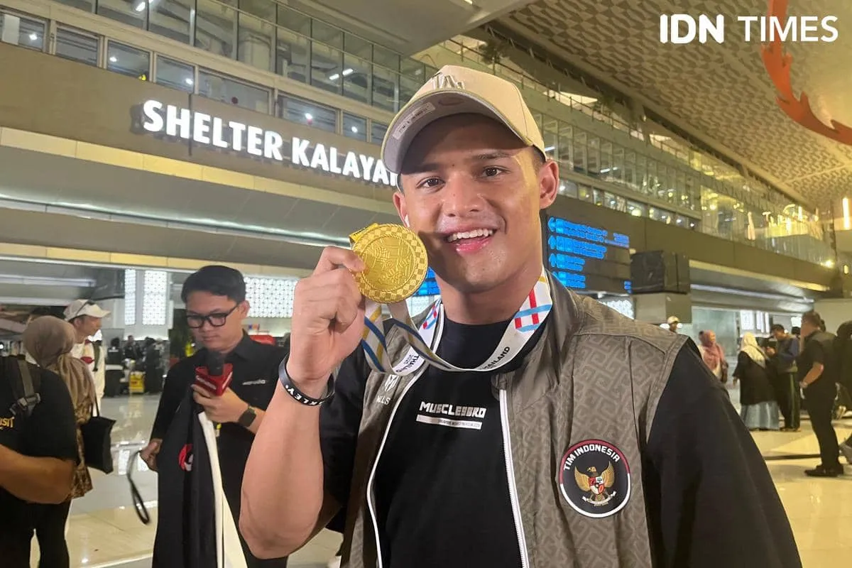 Rizki Juniansyah Raih Dua Rekor Dunia di SEA Games Thailand 2025