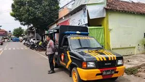 Polsek Wonomerto Tingkatkan Patroli Pasar Tradisional Selama Ramadhan