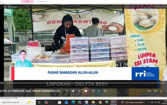 UMKM Beragam Kuliner Ramaikan Pasar Ramadan di Nunukan