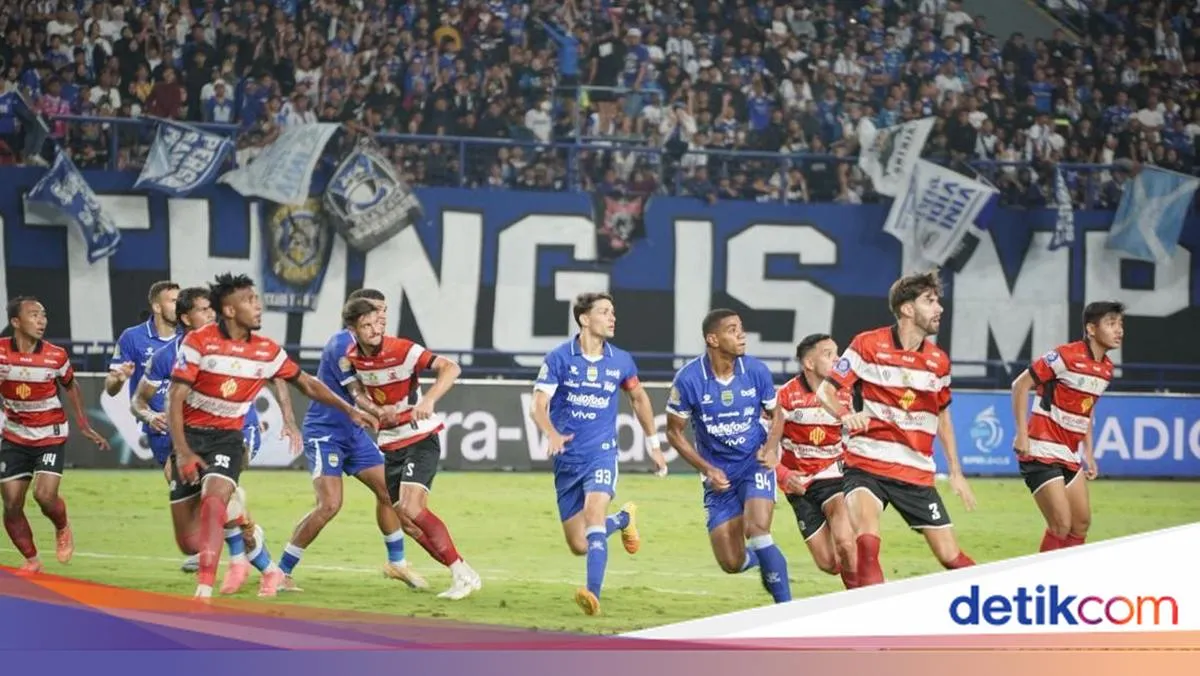 Persib Kembali Raih Kemenangan Besar atas Madura United