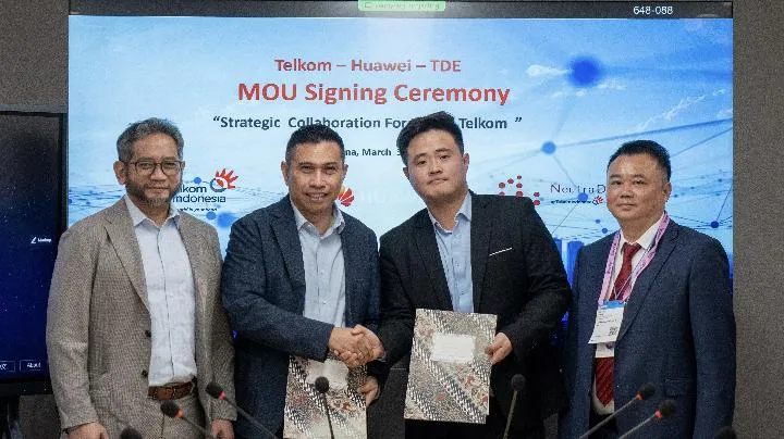 Telkom dan Huawei Jalin Kerja Sama Strategis Perkuat Infrastruktur Digital Indonesia