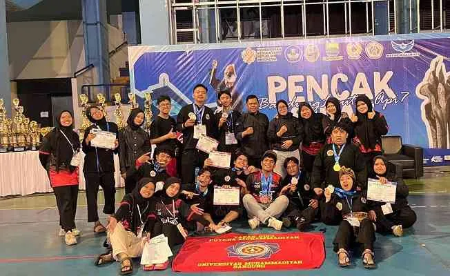 Atlet Tapak Suci UM Bandung Sukses Borong Enam Medali di BLAC 2026