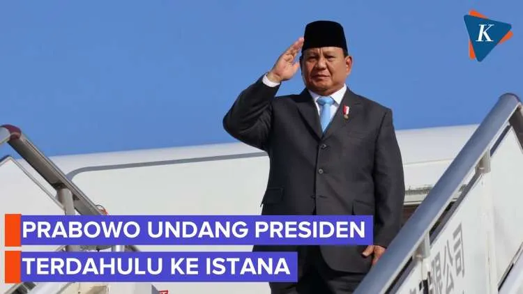 Prabowo Temui Mantan Presiden Bahas Isu Geopolitik di Istana