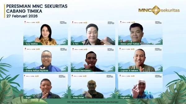 MNC Sekuritas Buka Kantor Cabang di Timika, Dorong Literasi Pasar Modal di Papua