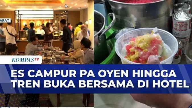 Tren Buka Bersama di Hotel dan Es Campur Pa Oyen Jadi Pilihan Ramadhan di Bandung