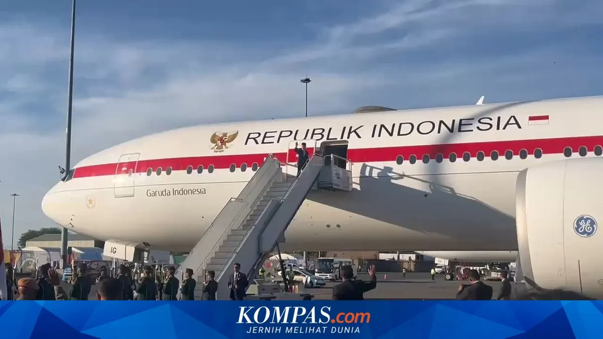 Gibran Kembali ke Jakarta Setelah KTT G20 di Afrika Selatan