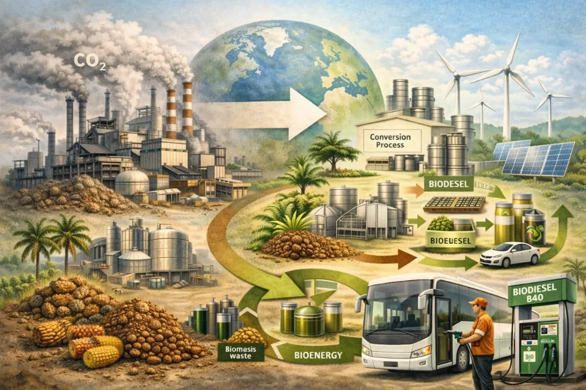 Biofuel Sebagai Solusi Energi Berkelanjutan di Tengah Krisis Global