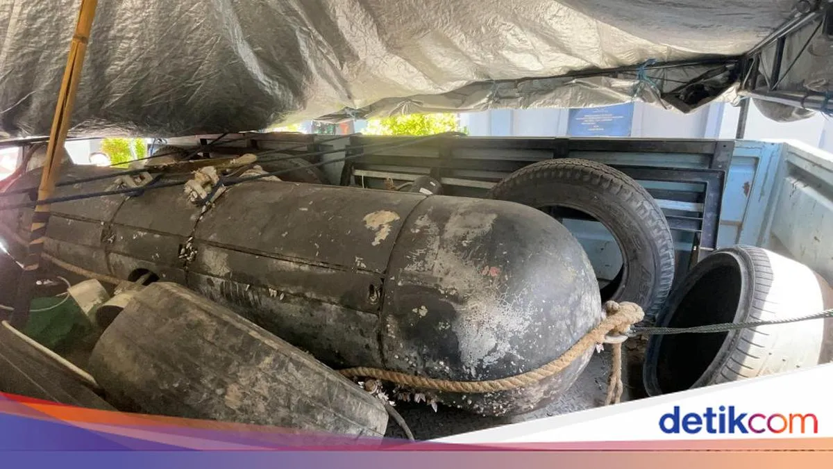 Benda Mirip Torpedo Berat 2 Ton Ditemukan di Gili Trawangan