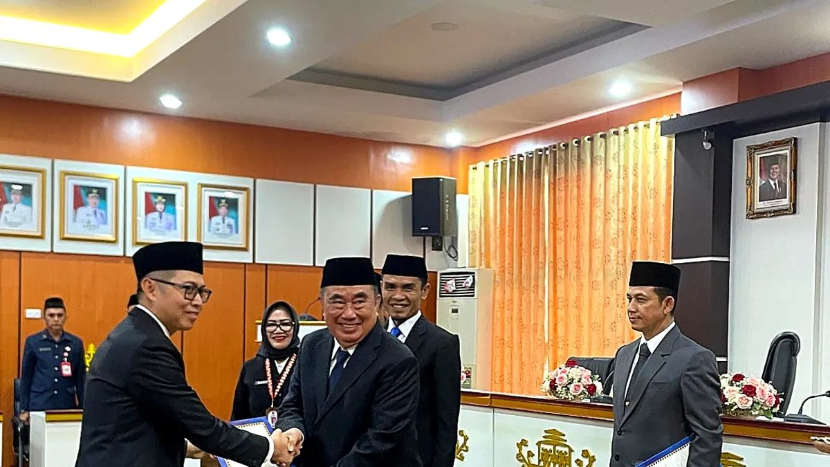 Pelantikan 47 Pejabat Tanggamus, Bupati Tekankan Birokrasi Profesional