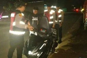 Polres Mitra Tindak Penggunaan Knalpot Brong di Ratatotok