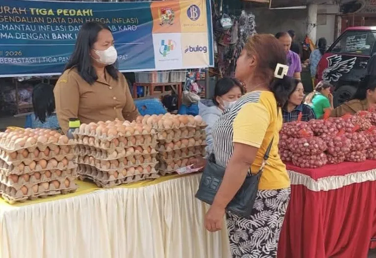 Pasar Murah Pemkab Karo Jelang Idul Fitri untuk Kendalikan Inflasi