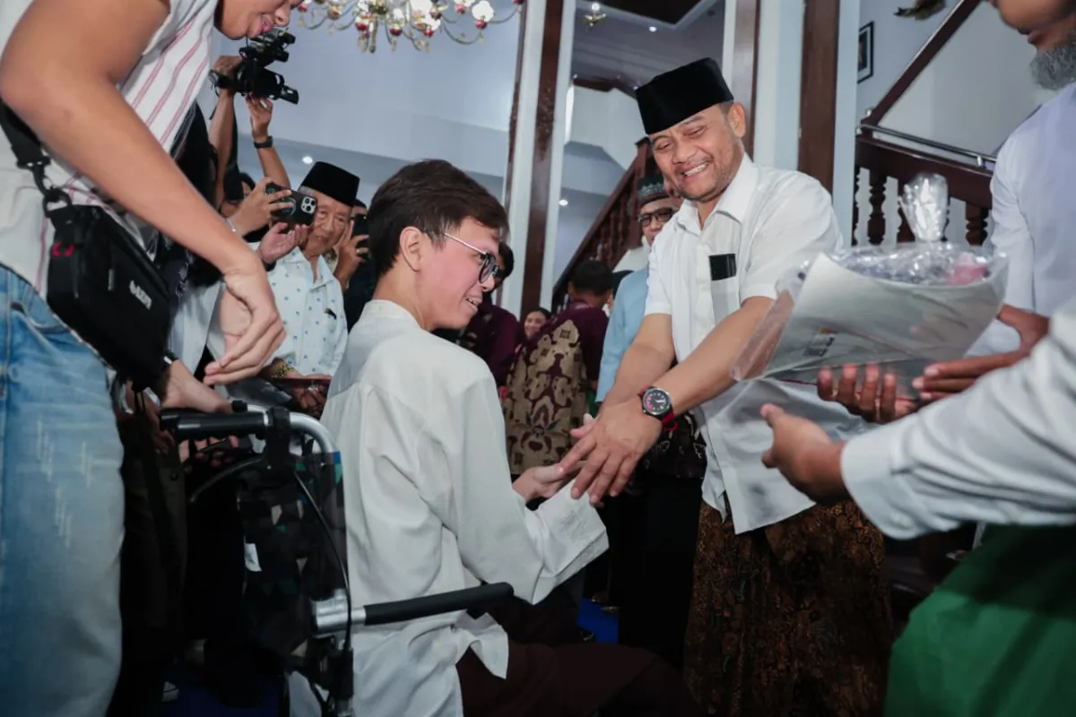Gubernur Ahmad Luthfi Rayakan Idulfitri Bersama Anak Panti dan Difabel