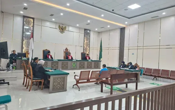 Sidang Perdana Pendeta Dedi Saputra Terkait Kasus Ujaran Kebencian di Banda Aceh