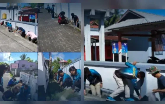 Lapas Lirung Rayakan HBP Ke-62 dengan Aksi Bersih Lingkungan