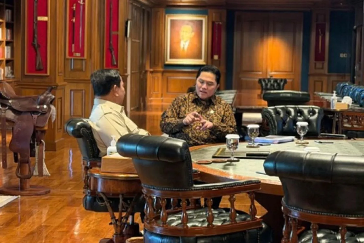 Erick Thohir Laporkan Rencana Pembangunan Akademi Olahraga Nasional ke Prabowo