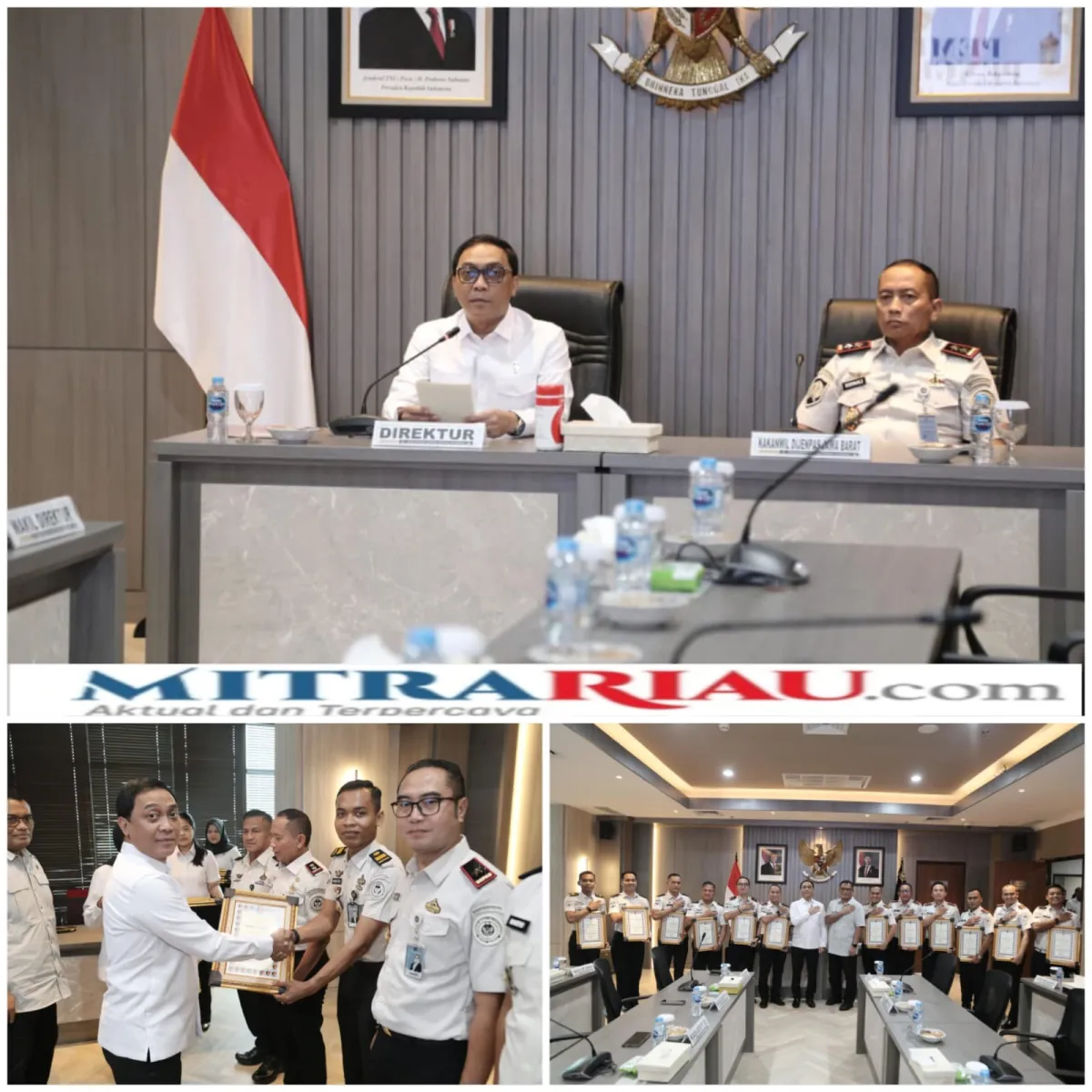 Rutan Dumai Terima Penghargaan Bareskrim Polri atas Sinergi Melawan Narkoba