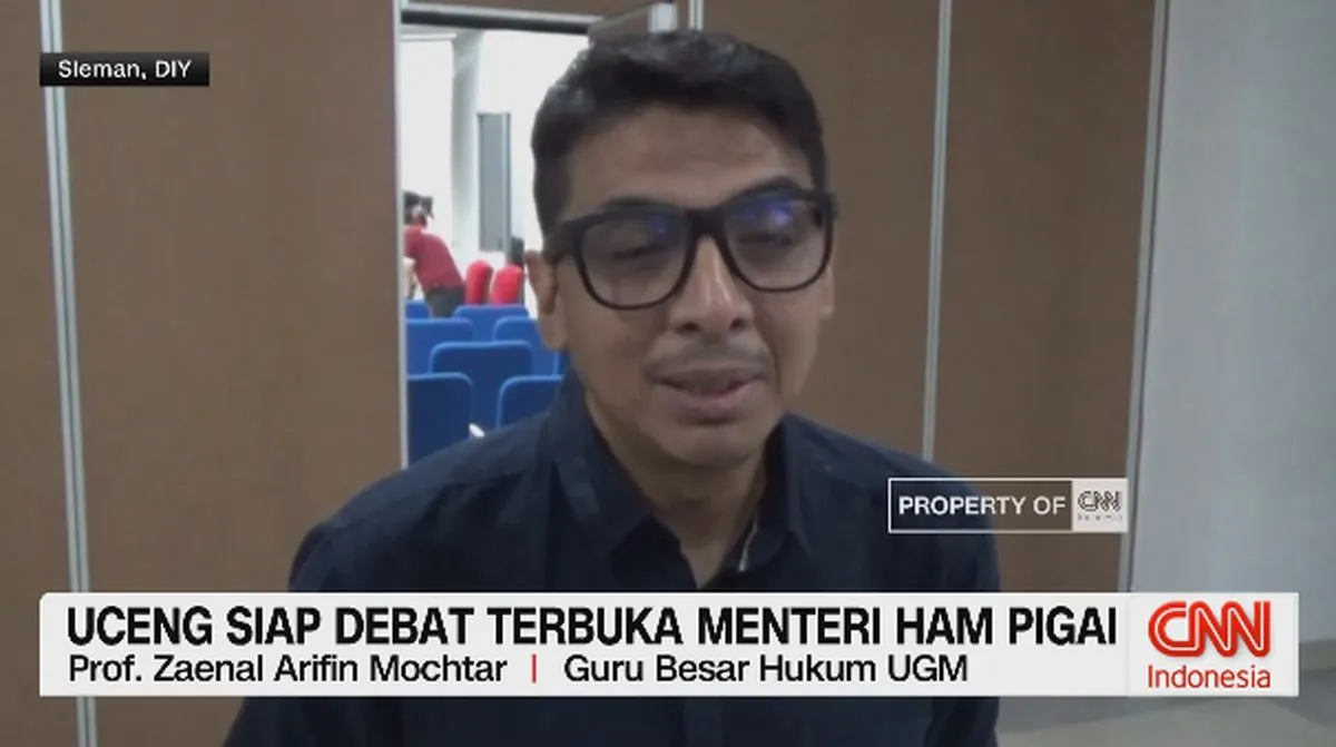 Uceng Tantang Debat Terbuka dengan Menteri HAM Pigai