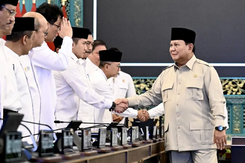 Prabowo Pimpin Rapat Kabinet Bahas Persiapan Idulfitri dan Toleransi Nasional