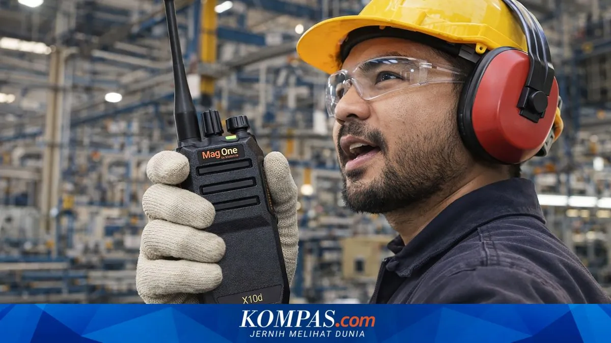 Motorola Luncurkan Handy-Talkie Mag One X10d Berstandar Militer di Indonesia
