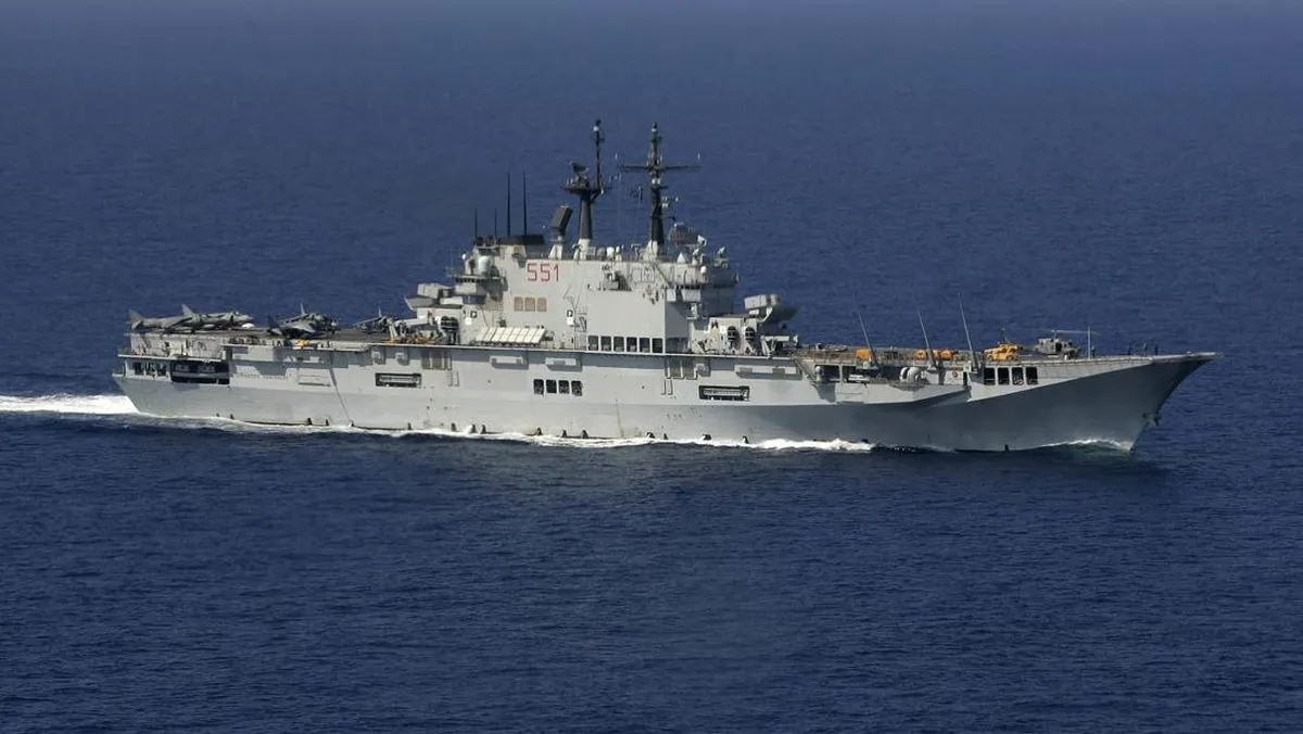 Kapal Garibaldi Siap Dukung Penanggulangan Bencana di Indonesia