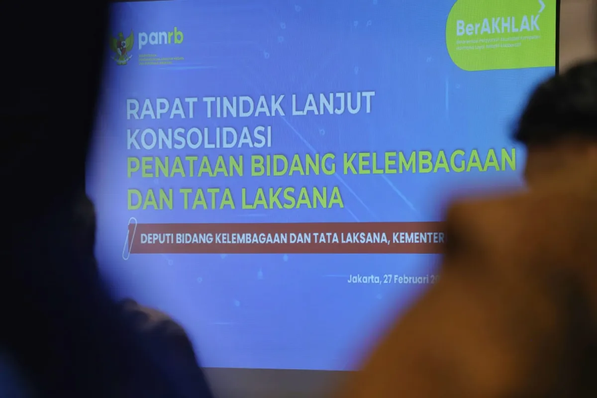 Rapat Konsolidasi Penataan Kelembagaan dan Tata Laksana 2026 Digelar di Jakarta