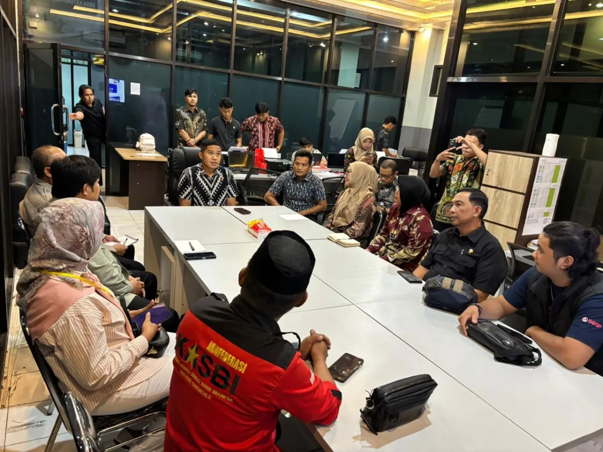 Polda Gorontalo Luncurkan Posko Desk Ketenagakerjaan Bersama Serikat Buruh