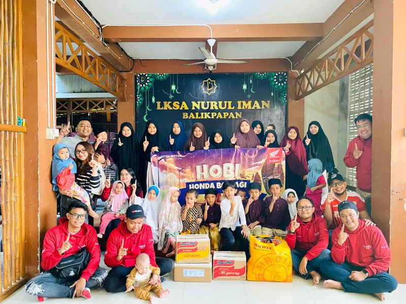 Astra Motor Kaltim 1 Ajak Vlogger Sebarkan Kepedulian di Panti Asuhan