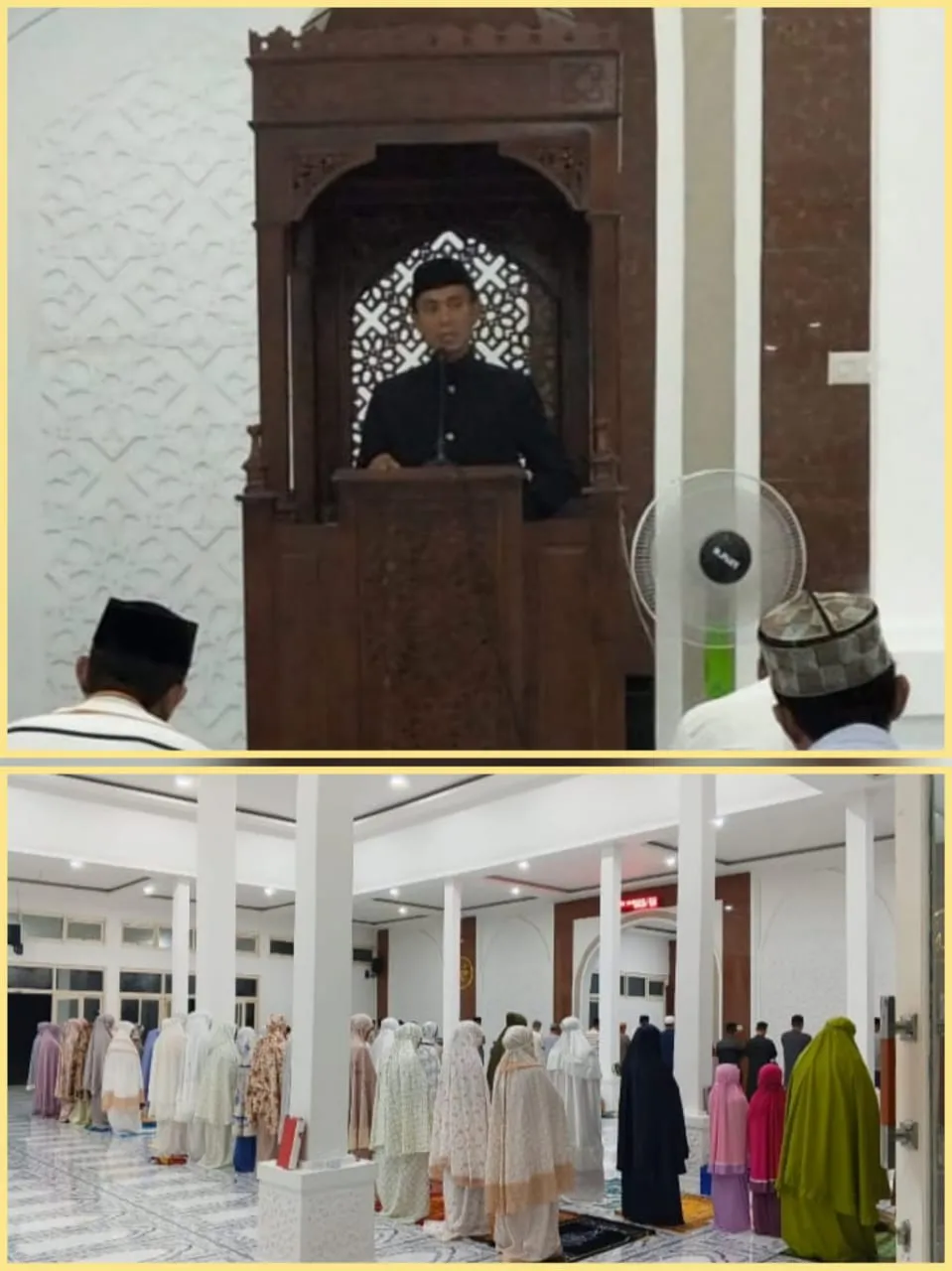 Dinas Pendidikan Bone Gelar Tarwih Bersama di Bulan Ramadan