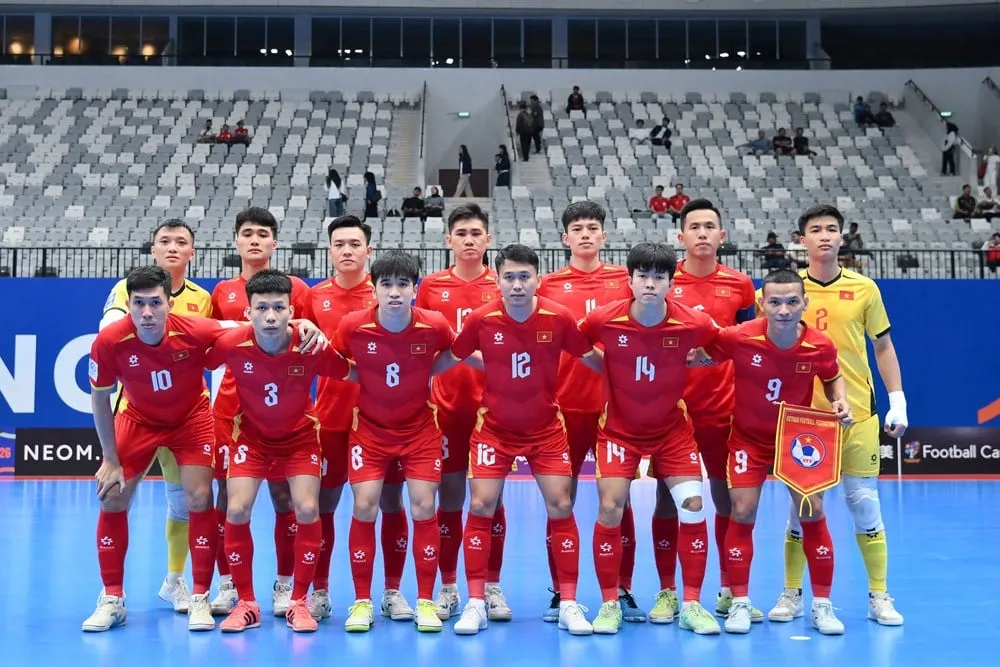 Vietnam Bergabung dengan Thailand di Grup A Kejuaraan Futsal Asia Tenggara 2026