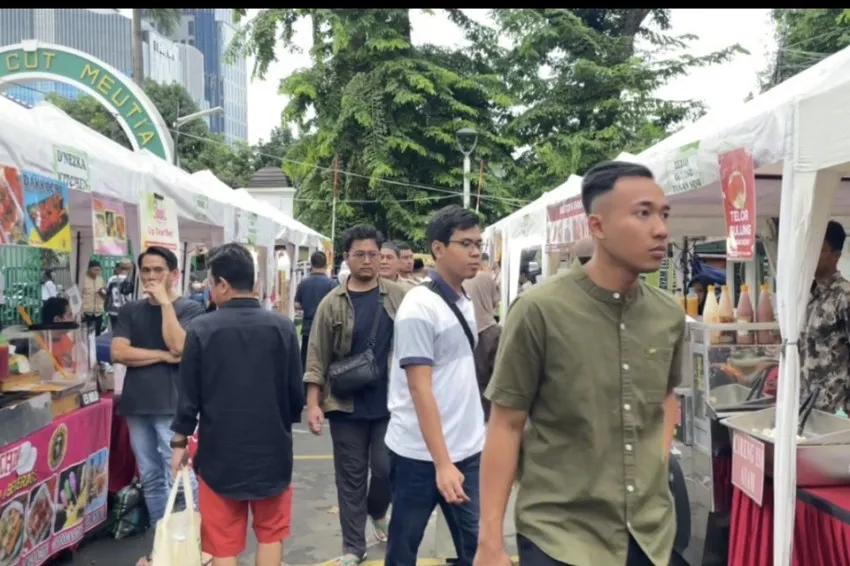 Masjid Cut Meutia Jadi Destinasi Ngabuburit dan Bazar Takjil Ramadan