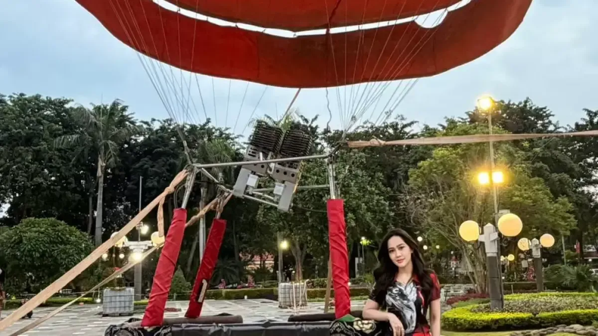 Balon Udara Batik Surya Majapahit Hadir di JConnect Ramadan Vaganza Surabaya