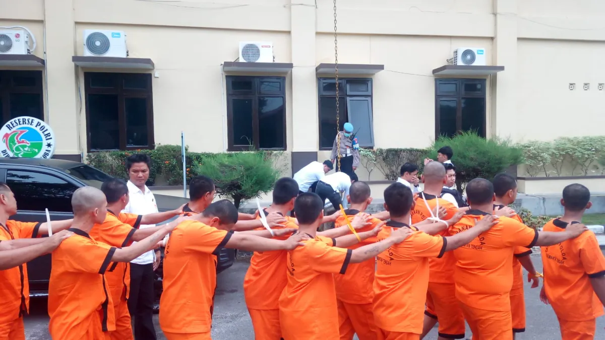 Polda Kalteng Musnahkan 1.095 Gram Narkoba Hasil Ungkap 12 Kasus