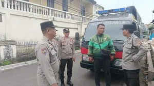 Sat Binmas Polres Prabumulih Sambangi Komunitas Ojol untuk Perkuat Kamtibmas