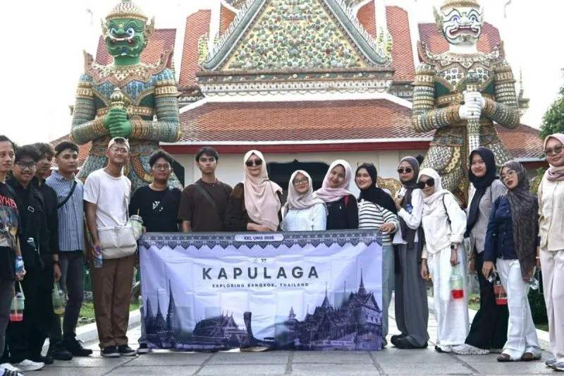 Mahasiswa Arsitektur UMS Pelajari Resiliensi Pariwisata Bangkok