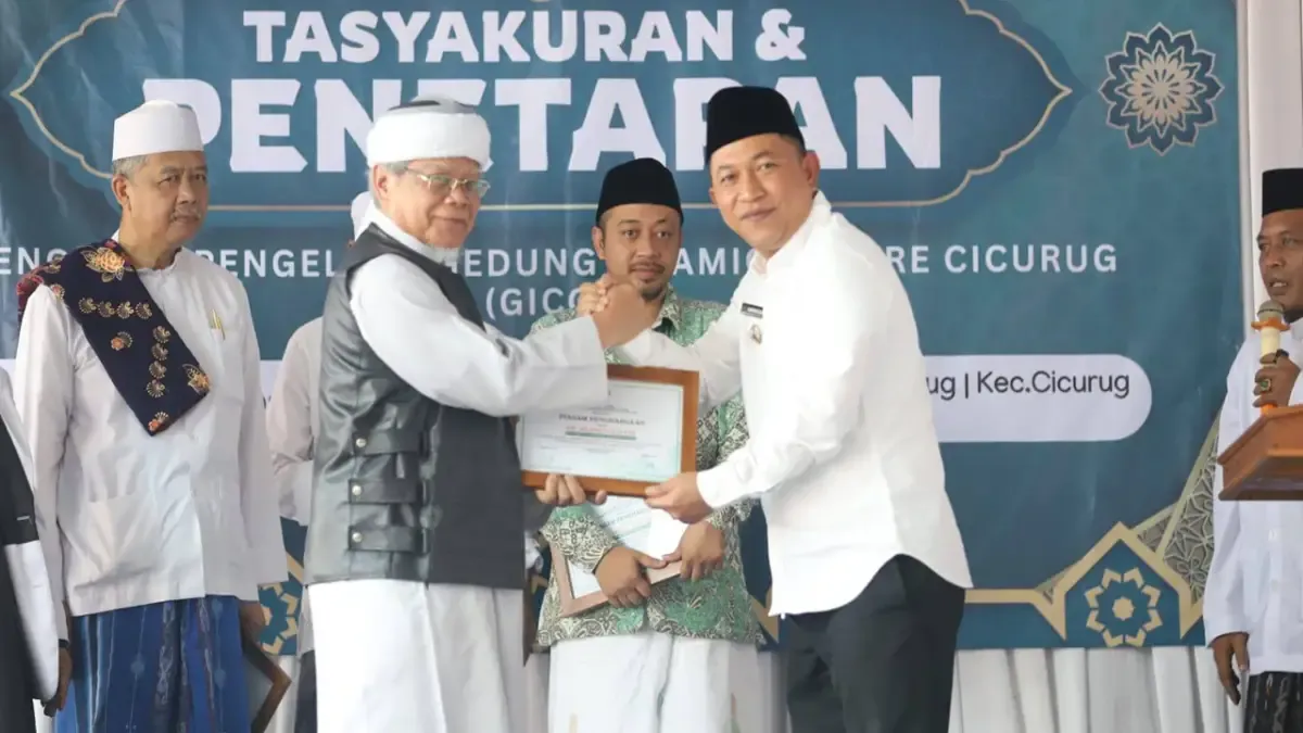 Gedung Islamic Center Cicurug Diharapkan Jadi Pusat Syiar Islam di Sukabumi