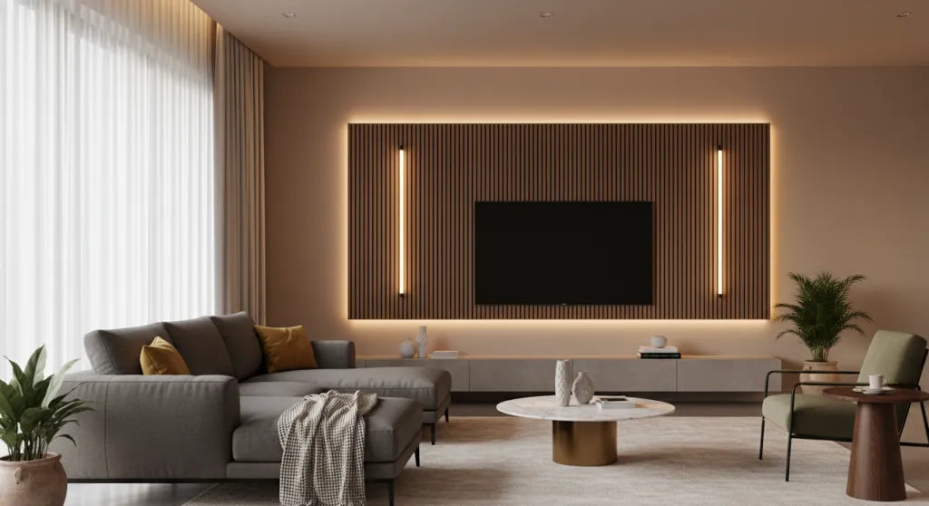 Transformasi Dinding TV dengan 5 Desain Wall Panel Menarik
