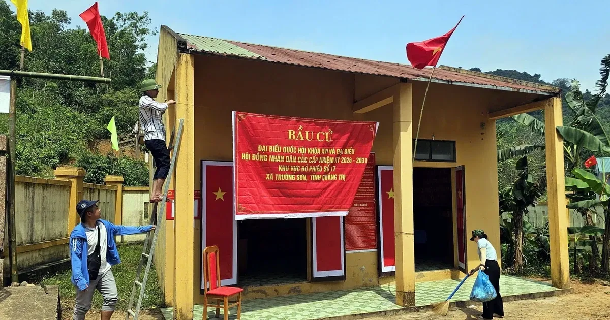 Warga Bru-Van Kieu Siapkan Pemungutan Suara Awal di Quang Tri
