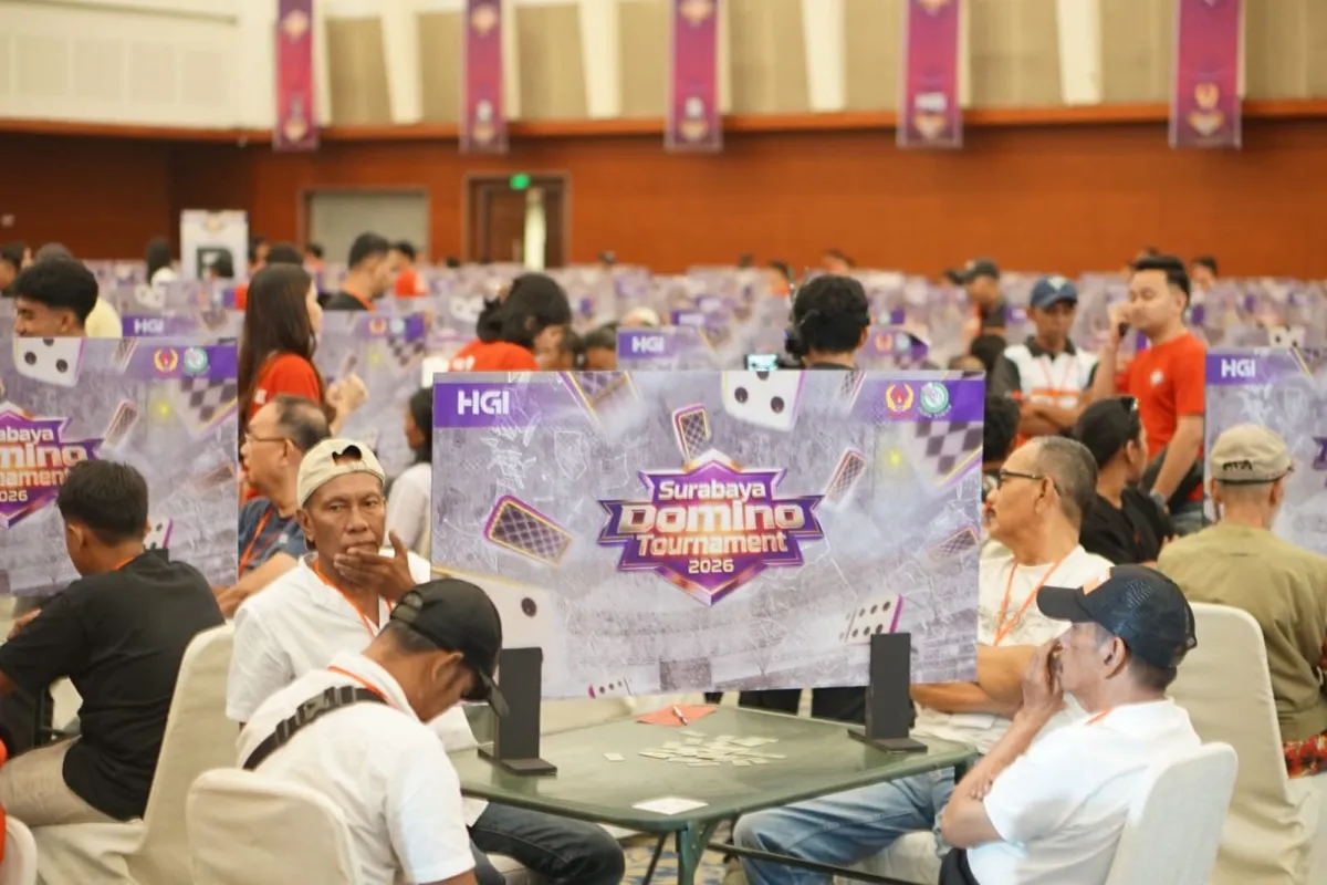 Surabaya Resmi Jadi Pusat Turnamen Domino Nasional