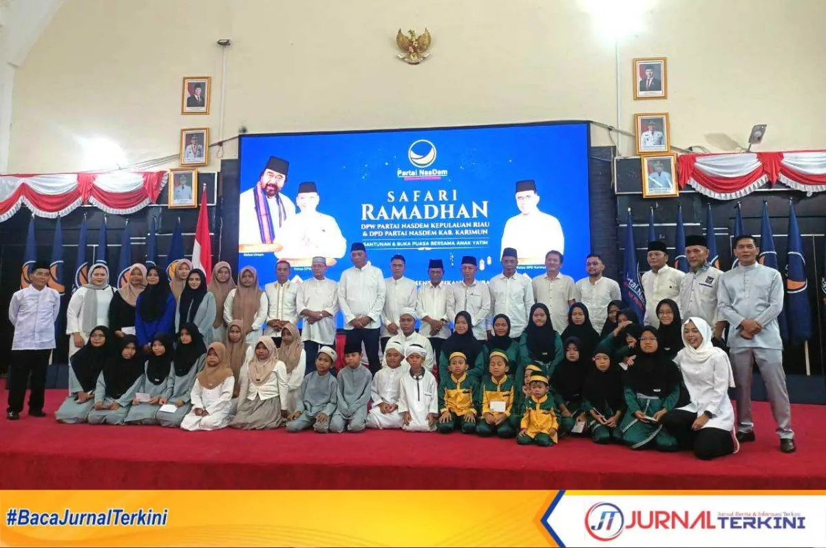 NasDem Kepri Gelar Safari Ramadan dan Santuni Anak Yatim