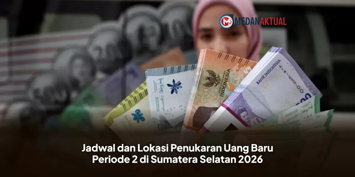 Penukaran Uang Baru Periode 2 di Sumsel Dimulai 3 Maret 2026