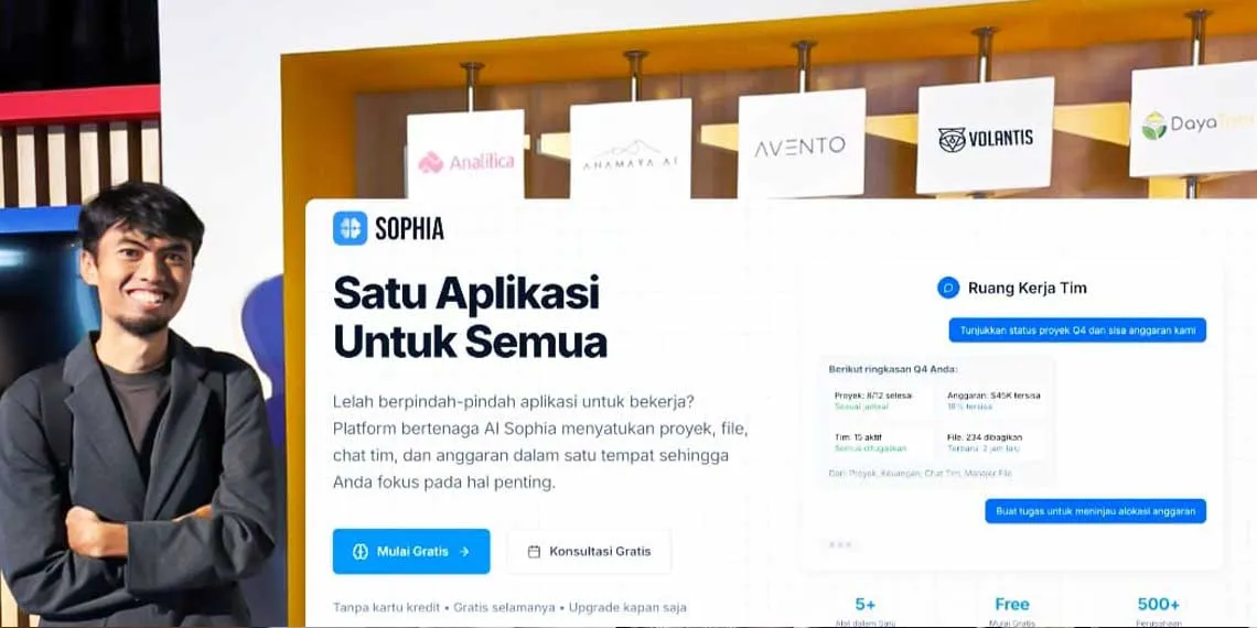 Volantis Perkenalkan Sophia AI di Google for AI Indonesia untuk Perkuat Kemandirian Teknologi Nasional
