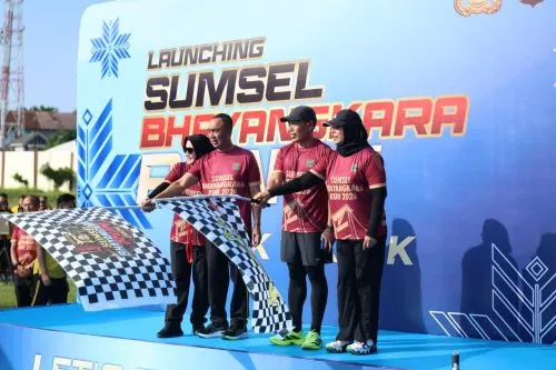 Polda Sumsel Luncurkan Event Lari Nasional Sumsel Bhayangkara Run 2026