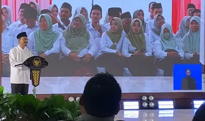 Mensos Perkenalkan Aplikasi Usulan Bansos Digital di Jombang
