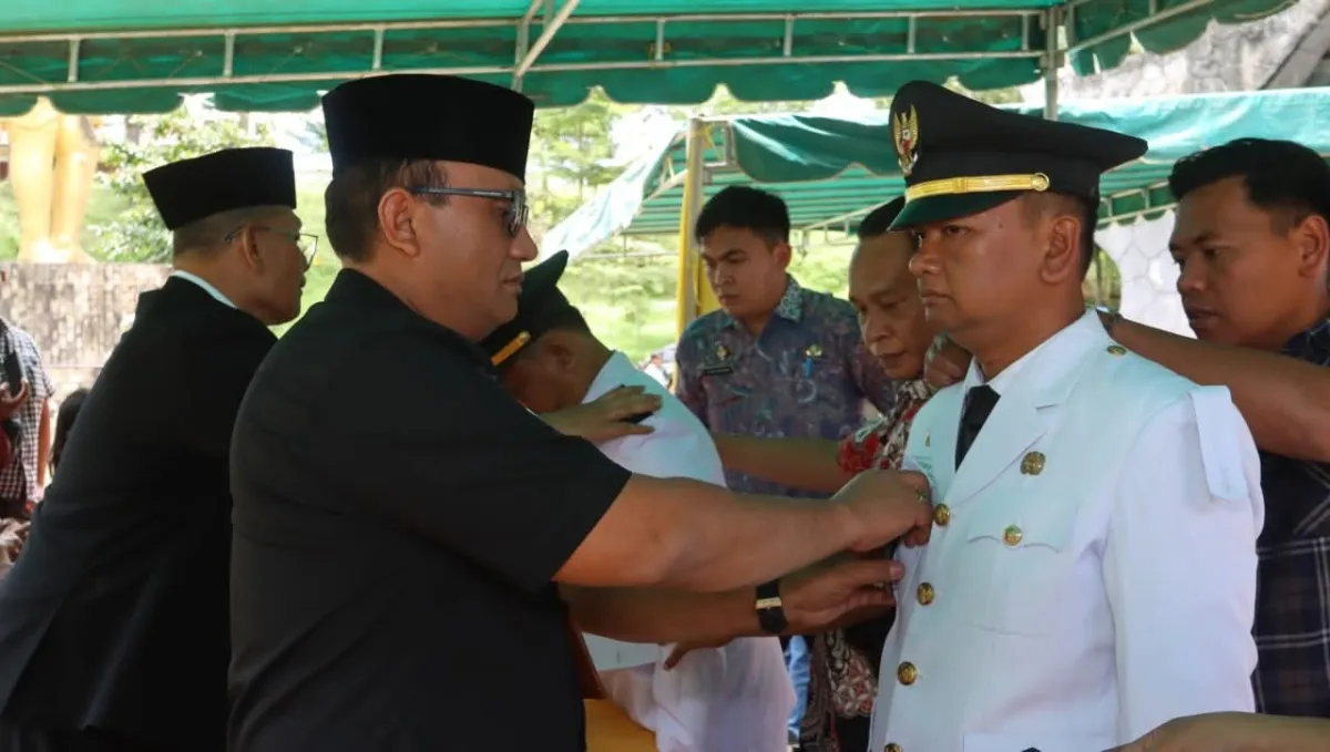 Bupati Dairi Lantik Pejabat Baru di Taman Wisata Iman Sitinjo