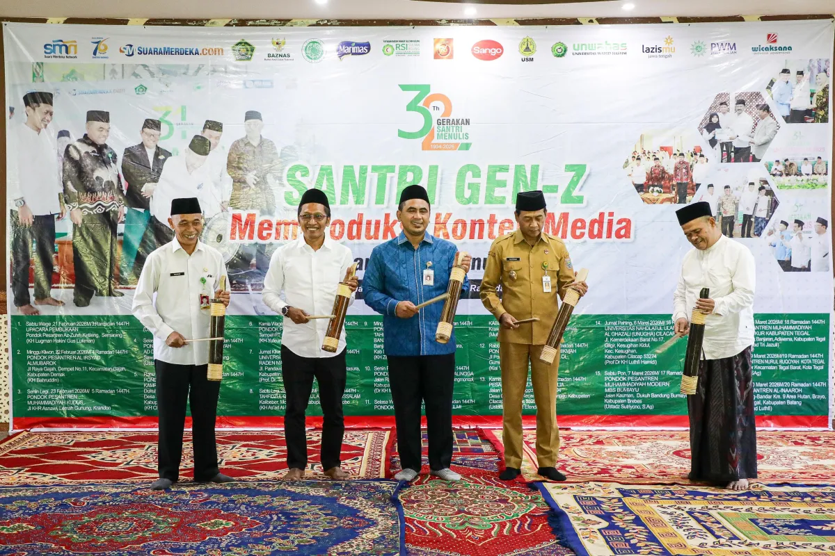 Wagub Jateng Dorong Santri Jadi Konten Kreator Bertanggung Jawab