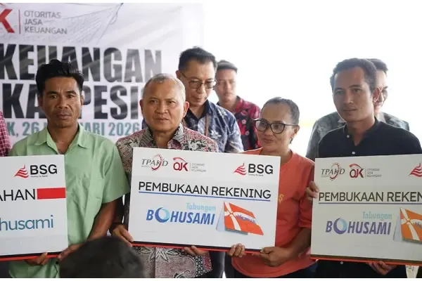 BSG, BRI, dan OJK Tingkatkan Literasi Keuangan di Minahasa Utara