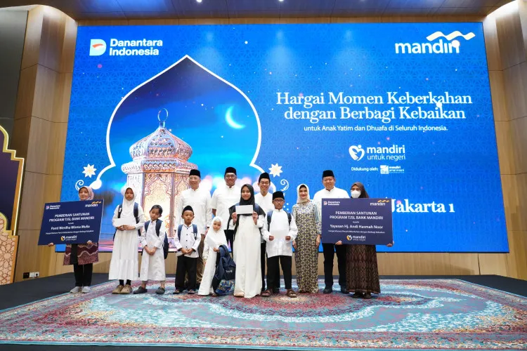Bank Mandiri Rayakan Ramadan dengan Buka Puasa dan Santunan untuk Masyarakat Rentan