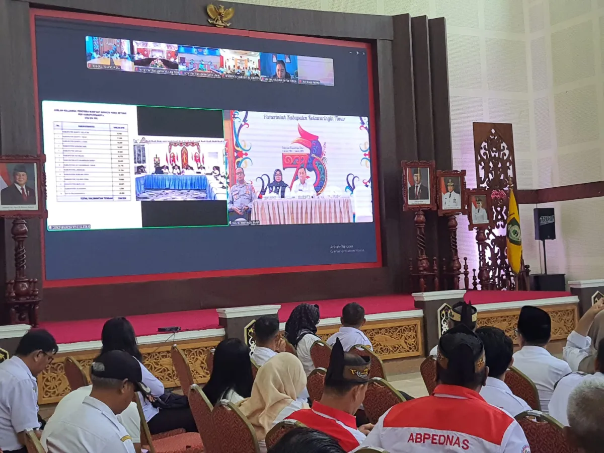 Kotim Terima Penerima Kartu Huma Betang Sejahtera Terbanyak di Kalteng